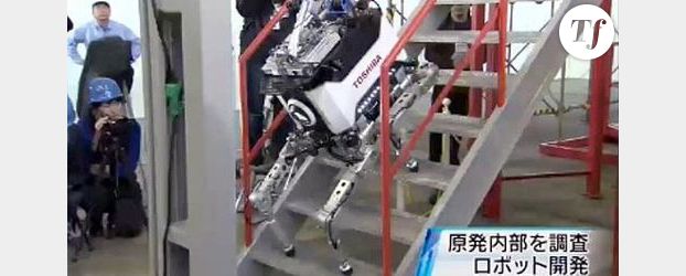 Un robot quadrupède à Fukushima - Vidéo