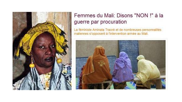 Mali : dans un manifeste, les femmes disent "NON à la guerre par procuration"