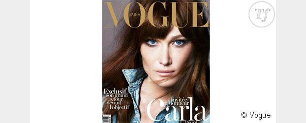 Carla Bruni dans Vogue : pour le mariage gay mais contre le féminisme