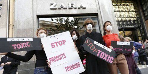 Greenpeace : Zara, Levi's et Calvin Klein épinglés dans un rapport sur les vêtements toxiques