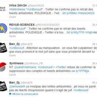 Twitter : l'UEJF attaque pour connaître les auteurs des tweets #UnBonJuif