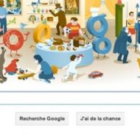 Bonne année 2013 avec Google et son Doodle