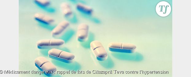 Médicament dangereux : alerte sur Cilazapril Teva contre l’hypertension