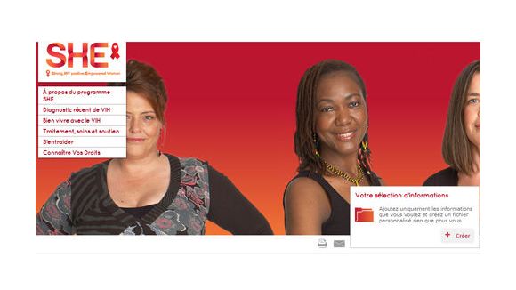 Sheprogramme.fr, la boîte à outils virtuelle dédiées aux femmes séropositives