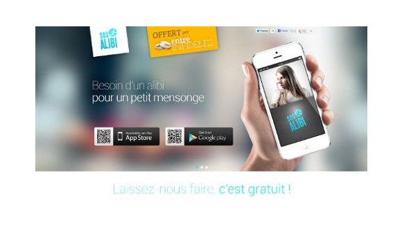 SOS Alibi : l'art de mentir en une appli