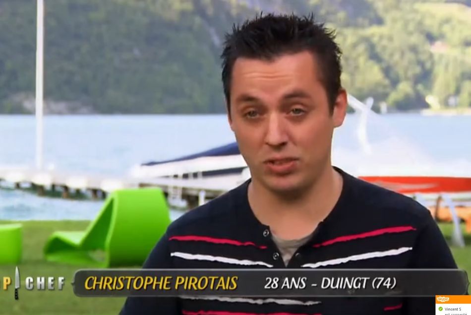 Christophe Pirotais, éliminé de Top Chef 2015 le 16 mars