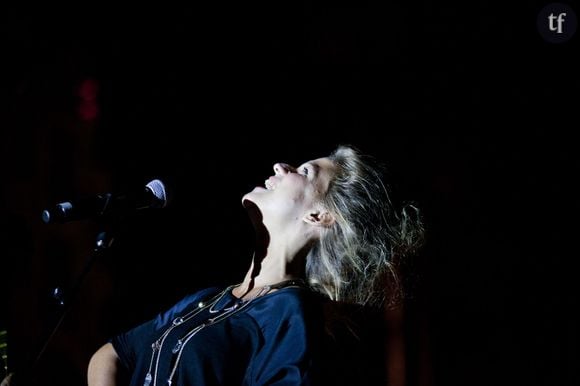 Selah Sue en concert au Nice Jazz Festival à Nice. Le 9 juillet 2012