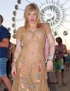 Courtney Love qui, on l'espère, porte une culotte (à Coachella en 2014).