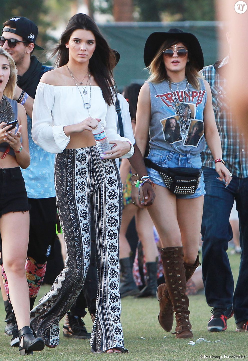 Kendall Jenner, qui nous a habituées à mieux (à Coachella en 2014).