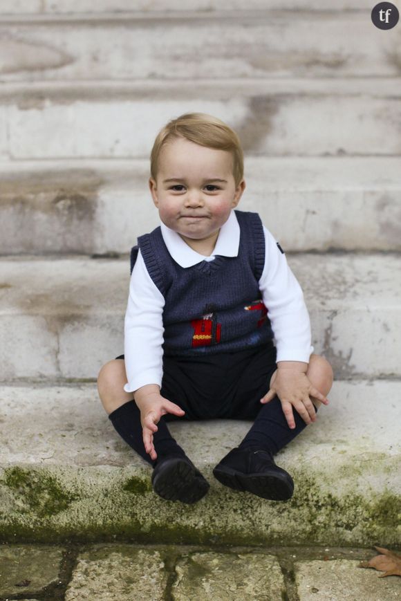 Le prince George est plus doué en vaisselle de table qu'en géographie.