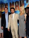 Le casting de Iron Man 2 : Mickey Rourke, Scarlett Johansson, Jon Favreau, Robert Downey Jr, Gwyneth Paltrow et Don Cheadle