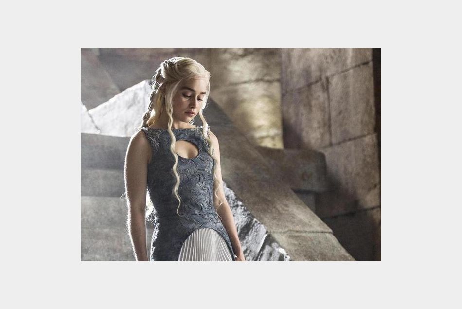Daenerys Targaryen (Emilia Clarke) dans la saison 5 de Game of Thrones