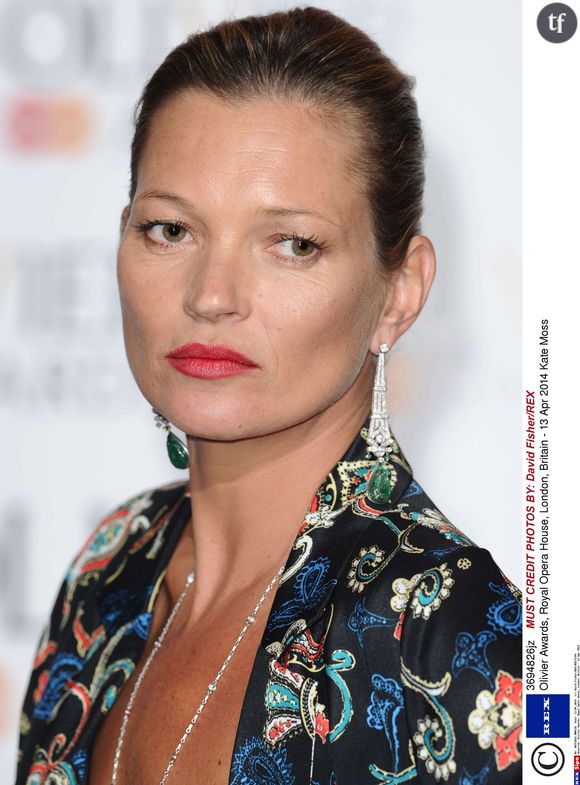 Le rouge à lèvres rouge de Kate Moss