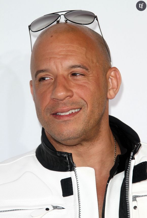 Vin Diesel à la Première américaine de "Fast & Furious 7"