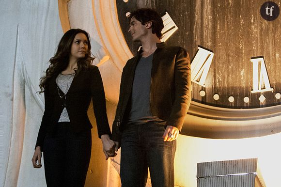 Nina Dobrev et Ian Somerhalder dans l'épisode 20 saison 6 de Vampire Diaries