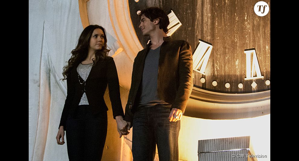Nina Dobrev et Ian Somerhalder dans l&#039;épisode 20 saison 6 de Vampire Diaries