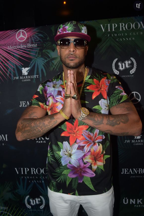 Concert de Booba au Vip Room de Cannes. Le 19 mai 2014 