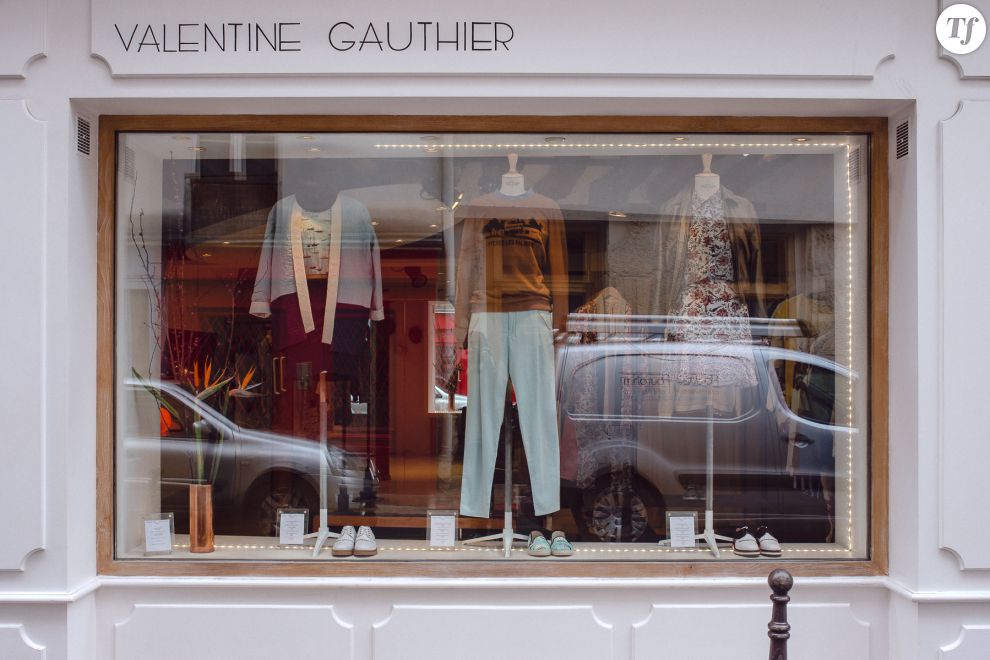 La boutique Valentine Gauthier, 58 rue Charlot, à Paris.