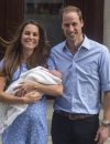Kate Middleton, le Prince William et leur premier enfant le Prince George
