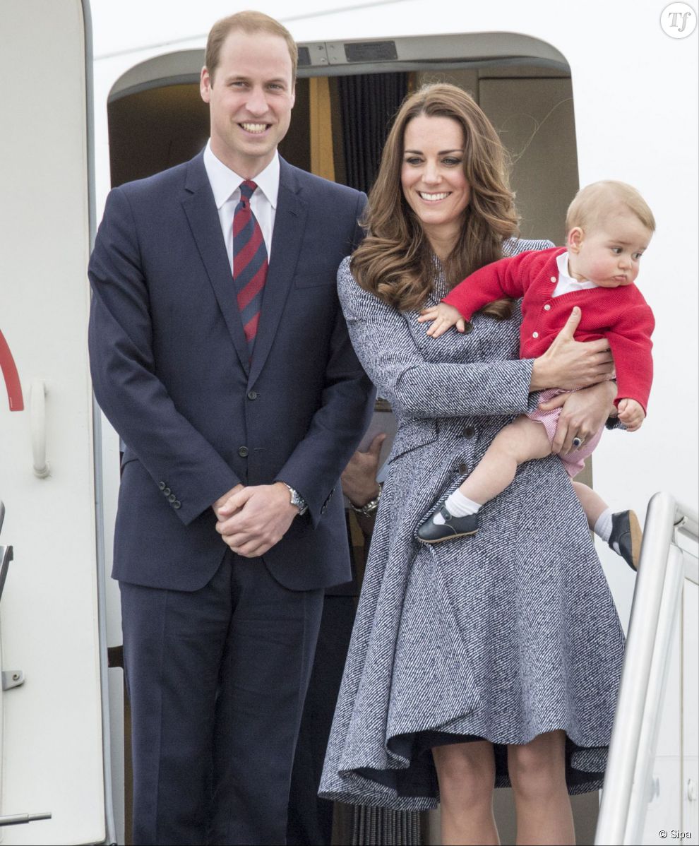 Kate Middleton, le Prince William et le Prince George