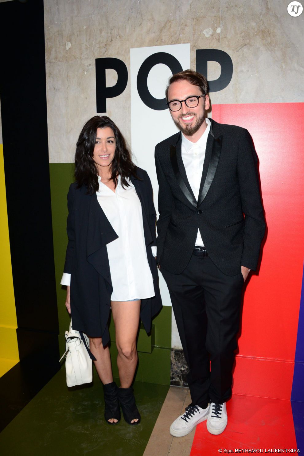 Jenifer et Christophe Willem à la soirée de lancement de la collection Pop de Lancel