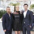  Tom Hardy, Charlize Theron et Nicholas Hoult au photocall de "Mad Max : Fury Road" au festival de Cannes 2015 le 14 mai 2015.  