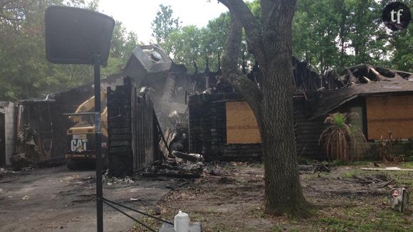 Voici la maison d'Alyssia au lendemain de l'incendie