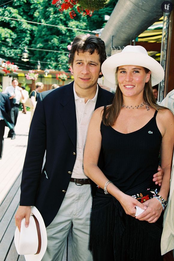 Mathilde Seigner et Laurent Gerra en 1999