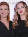  Alexandra Lamy et sa fille Chloé Jouannet - Avant-première du film "Une chance de trop" au cinéma Gaumont Marignan à Paris, le 24 juin 2015.  