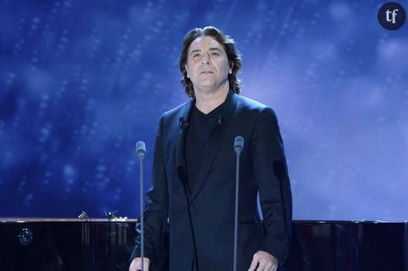 Roberto Alagna lors de l'enregistrement de l'émission "Vivement dimanche" à Paris le 15 octobre 2014.