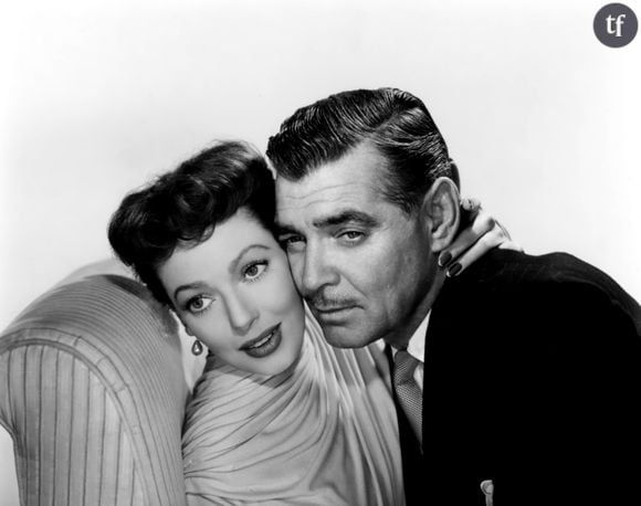 Clark Gable et Loretta Young