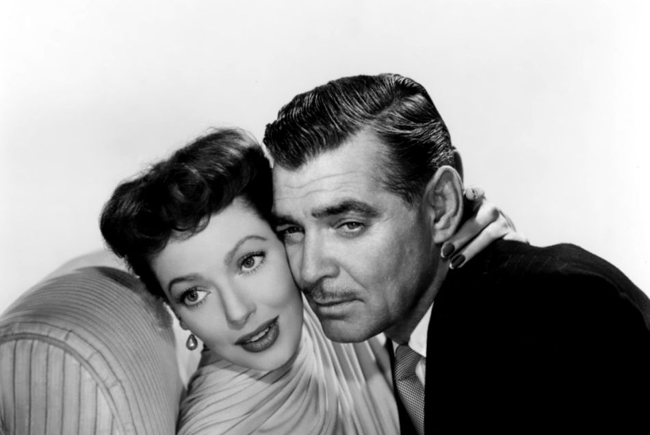 Clark Gable et Loretta Young