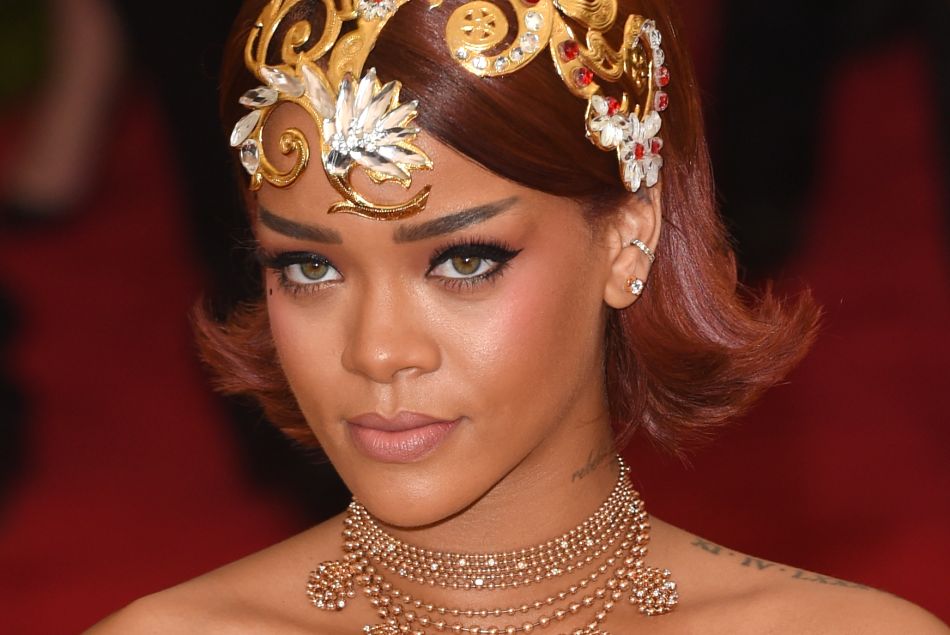Rihanna - Soirée Costume Institute Gala 2015 (Met Ball) au Metropolitan Museum célébrant l'ouverture de Chine: à travers le miroir à New York, le 4 mai 2015. 
