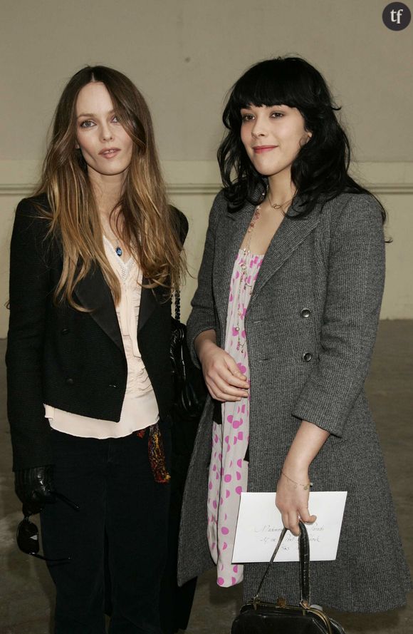 Vanessa et Alysson paradis en 2007 au défilé Chanel haute-Couture