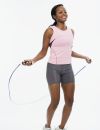 La pratique de la corde à sauter permet de bruler davantage de graisses que lors d'une session de running.
