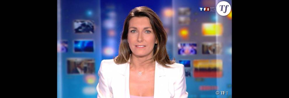 Anne-Claire Coudray est devenue extrêmement populaire depuis qu&#039;elle présente le JT de TF1.