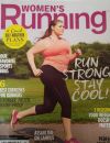 La une du magazine Women's Running du mois d'aout.