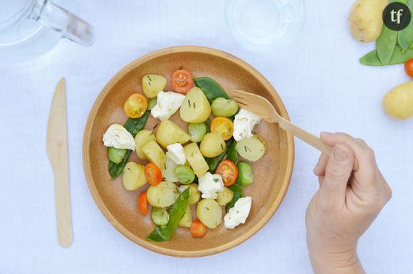 Pour changer de la salade de pommes de terre pleine de mayo.