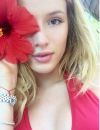 Un selfie de Bella Thorne sur son compte Instagram
