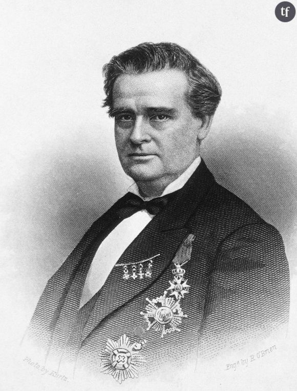 Le portrait de James Marion Sims, réalisé par R. O'Brien.