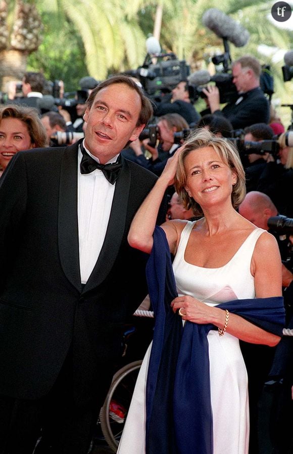 Claire Chazal et son mari Xavier Couture au festival de cannes