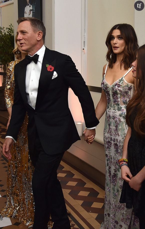 Daniel Craig et sa femme Rachel Weisz - Première mondiale du nouveau James Bond "Spectre" au Royal Albert Hall à Londres. Le 26 octobre 2015 