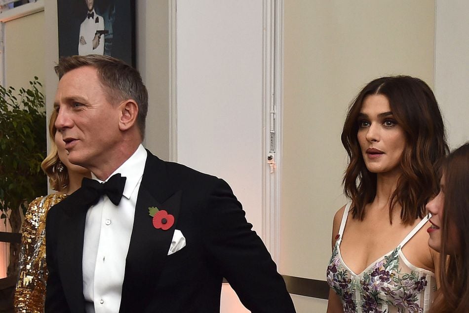 Daniel Craig et sa femme Rachel Weisz - Première mondiale du nouveau James Bond "Spectre" au Royal Albert Hall à Londres. Le 26 octobre 2015 