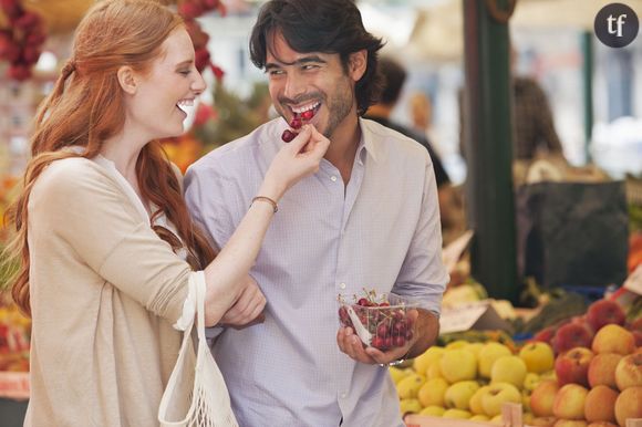 Un tour au marché en amoureux