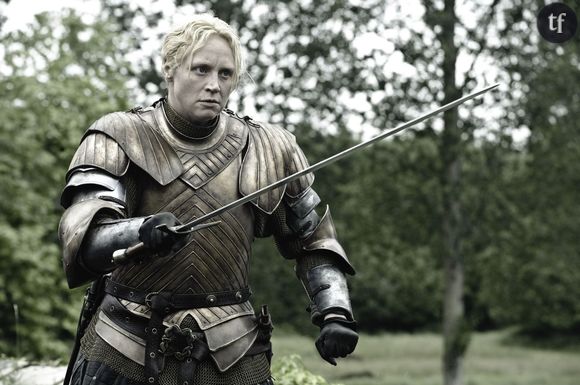 Brienne et son épée dans Game of Thrones