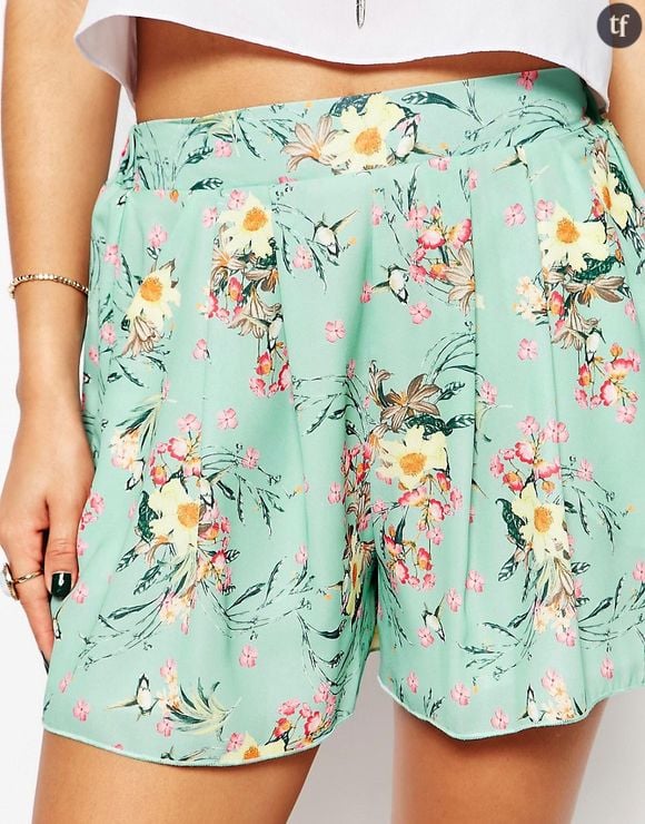 Short fleuri, Asos, 22,99