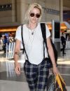 L'actrice Kristen Stewart arrive au Festival de Cannes