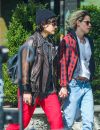 Kristen Stewart avec son ex petite-amie Soko dans les rues de New York, le 12 avril 2016