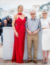 Kristen Stewart, Blake Lively, Woody Allen, Jesse Eisenberg au photocall du film Cafe Society pour le 69ème Festival de Cannes
