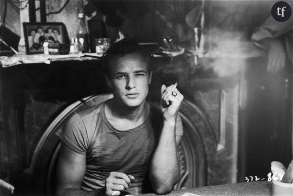 Marlon Brando dans le film "Un tramway nommé désir"